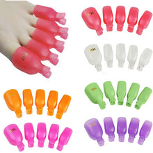 5 Pcs/Lot Remover Gel Polish Nail Art Soakers UV Nail Degreaser Polish Wrap Tool Nails Remover Soak Off Cap Clip
