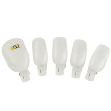 5 Pcs/Lot Remover Gel Polish Nail Art Soakers UV Nail Degreaser Polish Wrap Tool Nails Remover Soak Off Cap Clip
