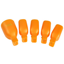 5 Pcs/Lot Remover Gel Polish Nail Art Soakers UV Nail Degreaser Polish Wrap Tool Nails Remover Soak Off Cap Clip