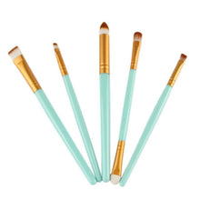 5 pcs Makeup Brush Set tools Make-up Toiletry Kit Wool Make Up Brush Set Synthetic Hair Goat hair Wood Anne
