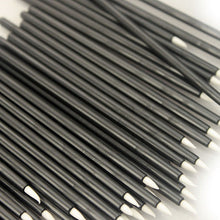 50Pcs Disposable Eye Liner Brush Short Handle Cosmetic Eyeliner Makeup Tool Make Up Brushes