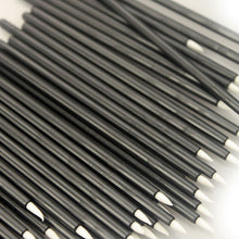 50Pcs Disposable Eye Liner Brush Short Handle Cosmetic Eyeliner Makeup Tool Make Up Brushes