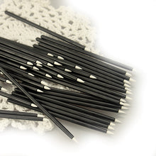 50Pcs Disposable Eye Liner Brush Short Handle Cosmetic Eyeliner Makeup Tool Make Up Brushes