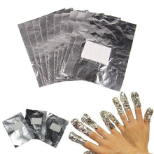 50Pcs Women Special Nail Tinfoil Wrap For Nail Art Soak Off Acrylic Gel Polish Nail Wraps Remover