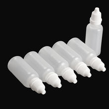 50pcs 10ml Empty Plastic Squeezable Dropper Bottles Eye Liquid Dropper LDPE