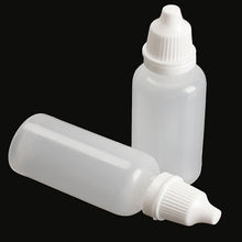 50pcs 50ml Squeezable LDPE Eye Liquid Dropper Bottles with Childproof Cap