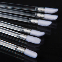 50pcs Disposable Lip Brush Lipstick Gloss Wands Lipbrush Makeup Tool