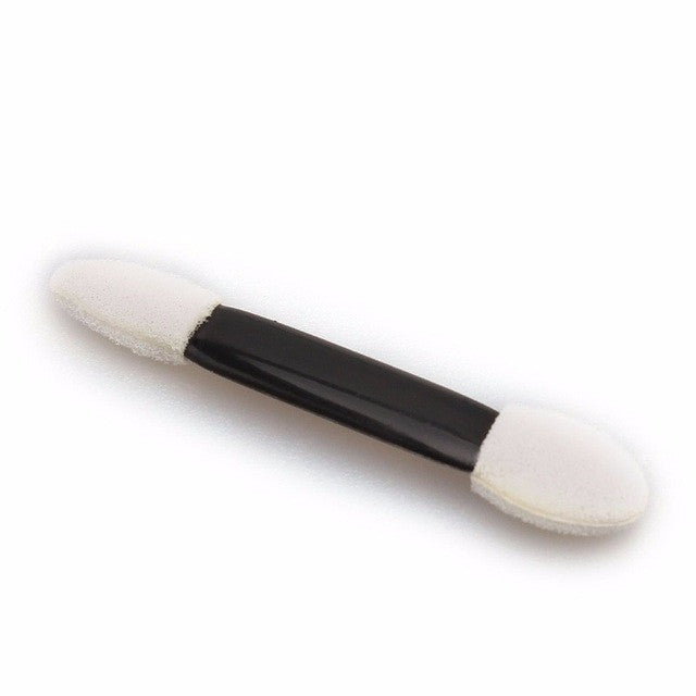 50pcs Professional Double Ended Disposable Eyeshadow Pen Sponge Make Up Supplies Cosmetic Brushes
