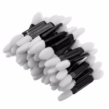 50pcs Professional Double Ended Disposable Eyeshadow Pen Sponge Make Up Supplies Cosmetic Brushes