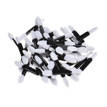 50pcs Professional Double Ended Disposable Eyeshadow Pen Sponge Make Up Supplies Cosmetic Brushes