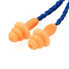 5PCS Authentic Soft Silicone Corded Ear Plugs Noise Reduction Christmas Tree Earplugs Protective Earmuffs