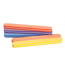 5PCS Nail Art Polish Sandpaper Strip Bar Set Polishing File Tool