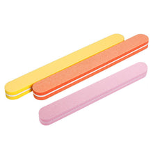 5PCS Nail Art Polish Sandpaper Strip Bar Set Polishing File Tool