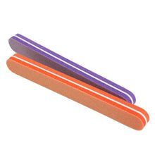 5PCS Nail Art Polish Sandpaper Strip Bar Set Polishing File Tool