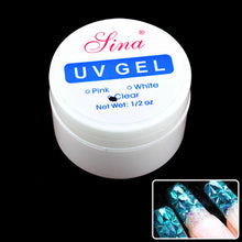 5PCS White Rhinestones Gems Picking 3D Painter Pencils + UV Gel Nail UV Builder Gel Nail Art Manicure Tips Glue