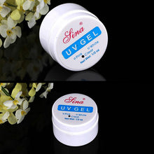 5PCS White Rhinestones Gems Picking 3D Painter Pencils + UV Gel Nail UV Builder Gel Nail Art Manicure Tips Glue