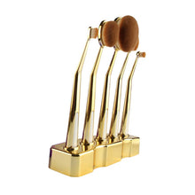 5pcs 18*18*6cm Fast drying durable and more moisture-resistant 5Pcs Makeup ToothBrush Cosmetic Foundation Powder Brushes Anne
