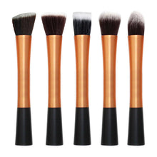 5pcs Concealer Brushes Dense Powder Blush Small Pretty Slim Waist Makeup Brush Set Cosmetic Tool