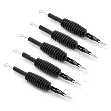 5pcs Disposable Black Silicon Grip Tattoo Needle & Tube Tips 88