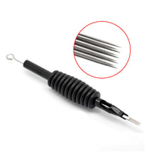 5pcs Disposable Black Silicon Grip Tattoo Needle & Tube Tips 88