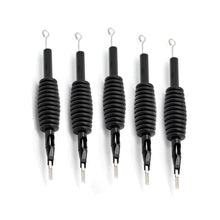 5pcs Disposable Black Silicon Grip Tattoo Needle & Tube Tips 88