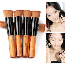 5pcs Single Oblique Head Foundation Brush Make Up Tools Kit Cosmetic Beauty Makeup Brush