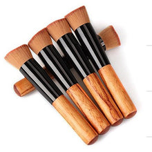 5pcs Single Oblique Head Foundation Brush Make Up Tools Kit Cosmetic Beauty Makeup Brush