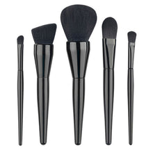 5pcs/set Professional Powder Blush Brush Facial Care Cosmetics Foundation Beauty Makeup Brushes