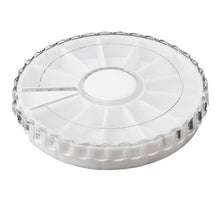 5x Nail Art Tip Case Nail Art Box Wheel Empty Rhinestones Glitter J