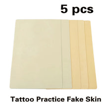 5xTattoo Practice 19x14.5cm Fake Skin Needle Machine Supply