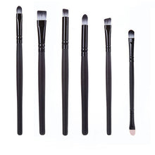 6 PCS Make Up makeup Cosmetics Brushes Eyeshadow Eyeliner Nose Smudge Tool Set Kit
