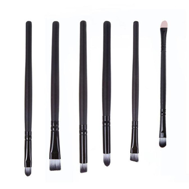 6PCS Cosmetic Makeup brushes Foundation Powder Lip Eyeshadow Make up Brush Maquiagem