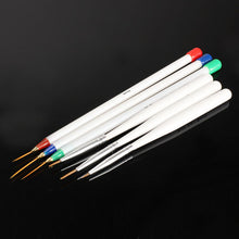 6PCS Unique Professional Nail Art Liner Drawing Pen Painting Brush Tools