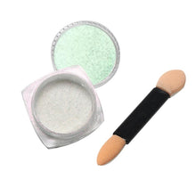 6Pcs 1g Nail Glitter Powder Shinning Nail Mirror Powder Makeup Art DIY Chrome Pigment With Sponge Stick High Quality 2017 Anne