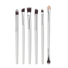 6Pcs Cosmetic Eyebrow Eyeshadow Brush Makeup Brush Sets Kits Tools pinceis para maquiagem Anne