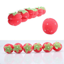 6Pcs Magical Strawberry Sponge Ball for Hair Curling never make any damage to your hair