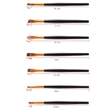 6pcs Eyebrow Stencils Eyeshadow Models Card Auxiliary Tools + 20PCS Make Up Brushes Mascara Lip Makeup Brush Set