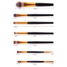 6pcs Eyebrow Stencils Eyeshadow Models Card Auxiliary Tools + 20PCS Make Up Brushes Mascara Lip Makeup Brush Set