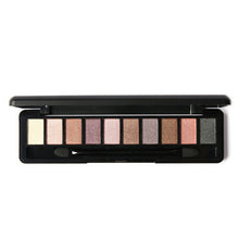 6pcs Eyebrow Stencils Eyeshadow Models Card Auxiliary Tools + Eye Shadow Makeup Shimmer Matte Eyeshadow Palette Set