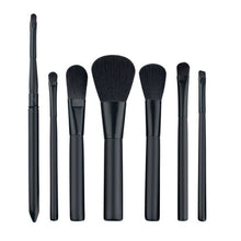 7Pcs Professional Cosmetic Makeup Foundation Powder Brush Set Eyeshadow Eyeliner Lip Brushes Tools