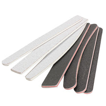 7pcs Nail Polisher Plastic Nail Polishing File Buffing Sandpaper Sanding