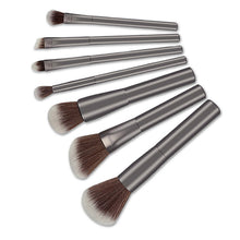 7pcs Professional Brush Sets Make Up Tools Synthetic Hair Metal Handle Makeup Brushes