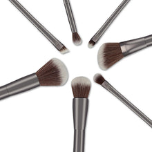 7pcs Professional Brush Sets Make Up Tools Synthetic Hair Metal Handle Makeup Brushes