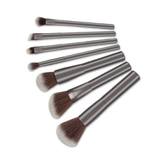 7pcs Professional Makeup Brush Sets Make Up Tools Nylon Hair Metal Handle Brushes Hot Sale