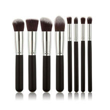 8PCS Brushes Make Up Beauty Cosmetics Foundation Blending Makeup Brush Kit Set Wooden Makeup Tool