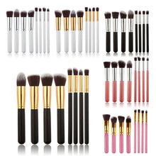 8PCS Brushes Make Up Beauty Cosmetics Foundation Blending Makeup Brush Kit Set Wooden Makeup Tool