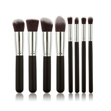 8PCS Brushes Make Up Beauty Cosmetics Foundation Blending Makeup Brush Kit Set Wooden Makeup Tool
