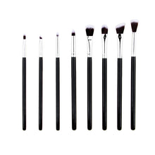8PCS Make Up Brushes Set + 28 Color Neutral Warm Eyeshadow Palette Eye Shadow Make Up Kit