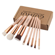 8pcs New Makeup Brush Blusher Eye Shadow Brushes Cosmetic Tools Wool Make Up Brush Set