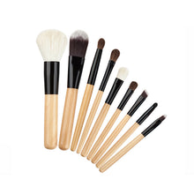 9pcs Professional Makeup Brushes Set Wool Cosmetics Tools Eyeshadow Lip Foundation Brush for Women